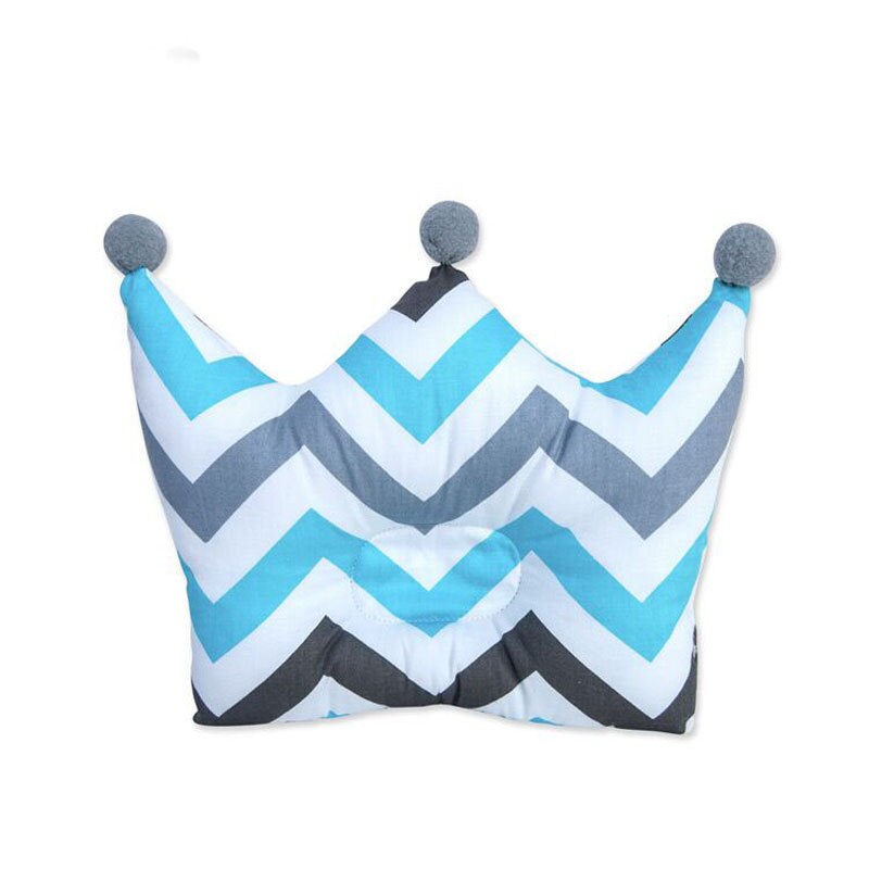 Newborn Baby Anti-header Styling Pillow Cotton Comfort: waves