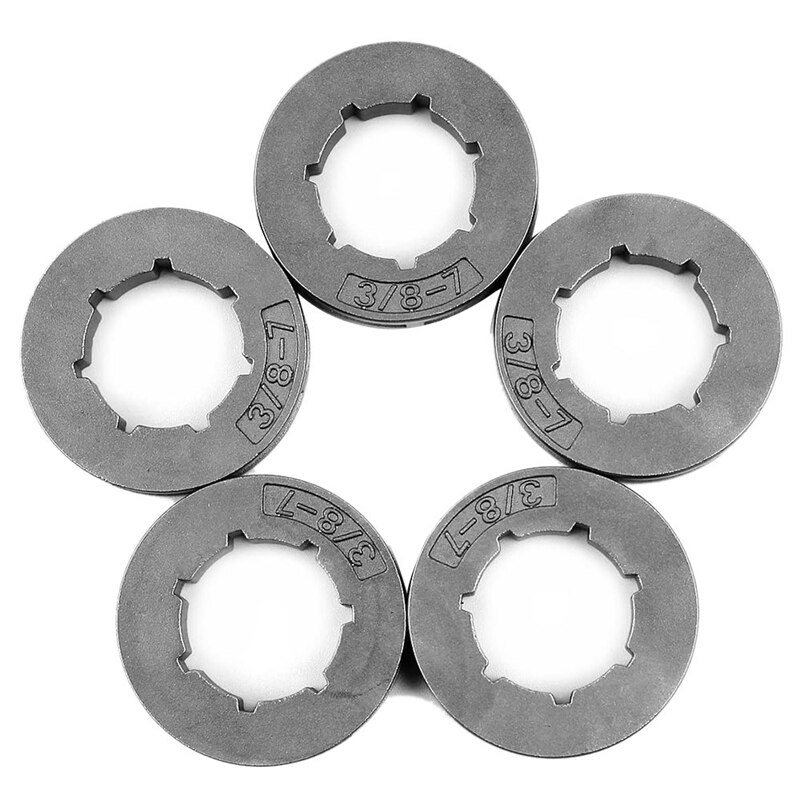 5Pcs Kettenrad Felge 3/8 zoll Pitch 7 Zahn 19mm für Stihl MS360 MS310 Husqvarna 154 254 50 51 55 kettensäge 18720 Ersatz Teile