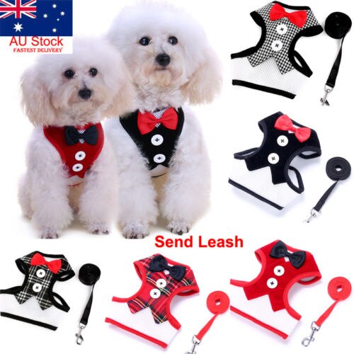 Pet Kleding Puppy Shirt Hond Wedding Tuxedo Westerse Stijl Pak Strikje Kleding Kleding Met Leash