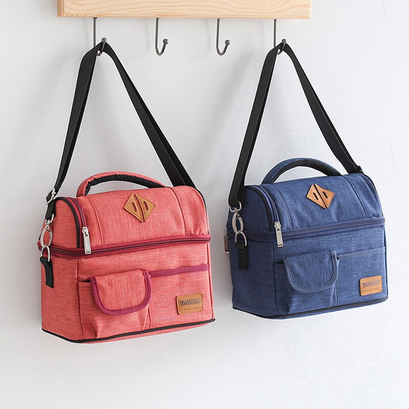 Picnic Portable Lunch Thermal Bag Food Bento Cold Insulation Tote Fruit Beverage Preservation Organizer Pouch Accessories Supply