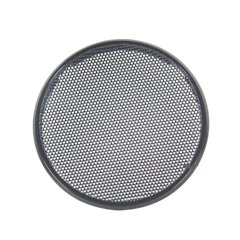 1/2/3/4/5/6 Inch Black Car Speaker Grill Mesh Round Horn Protective Cover Circle Enclosure Net DIY Decorative Accessories