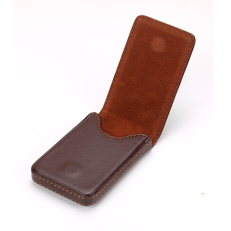 Bisi goro carteiras rfid de couro pu, carteiras com bloqueio rfid, vintage e à prova d'água para cartões de 2020