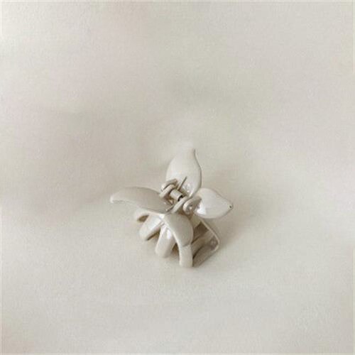 Butterfly hair clip grab ball akryl hode clip hår tilbehør kvinnelig hår clip head tilbehør: 04