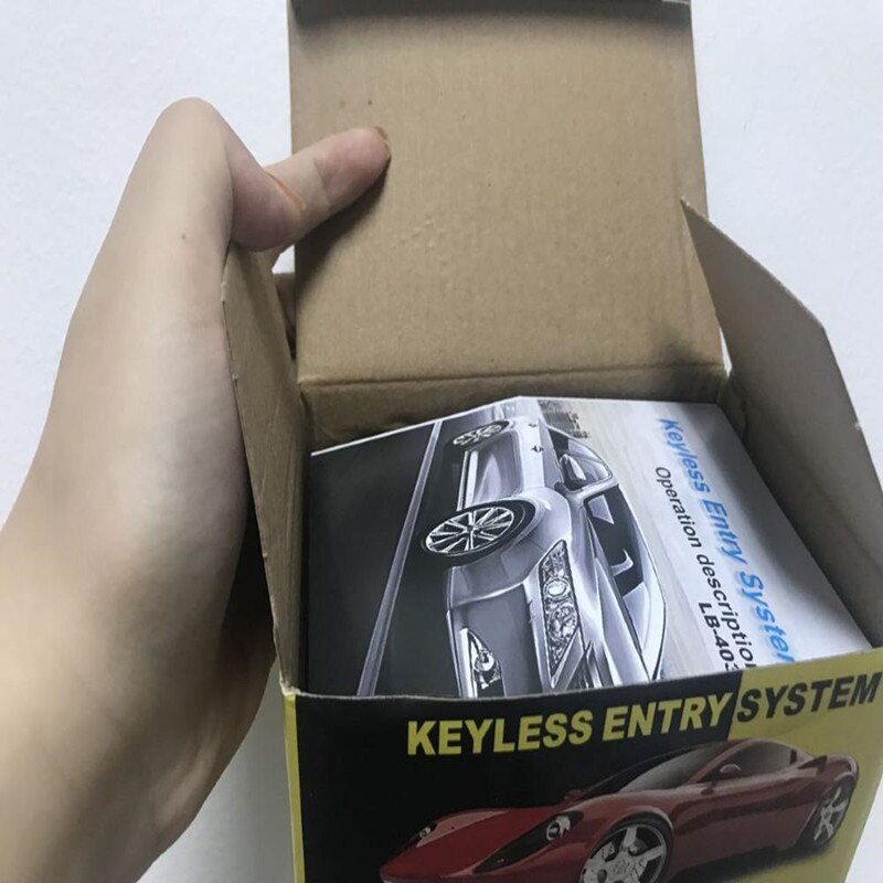 Universal Car Auto Alarm Remote Central Locking System Kit Door Lock Keyless Entry Security System with Remote Control