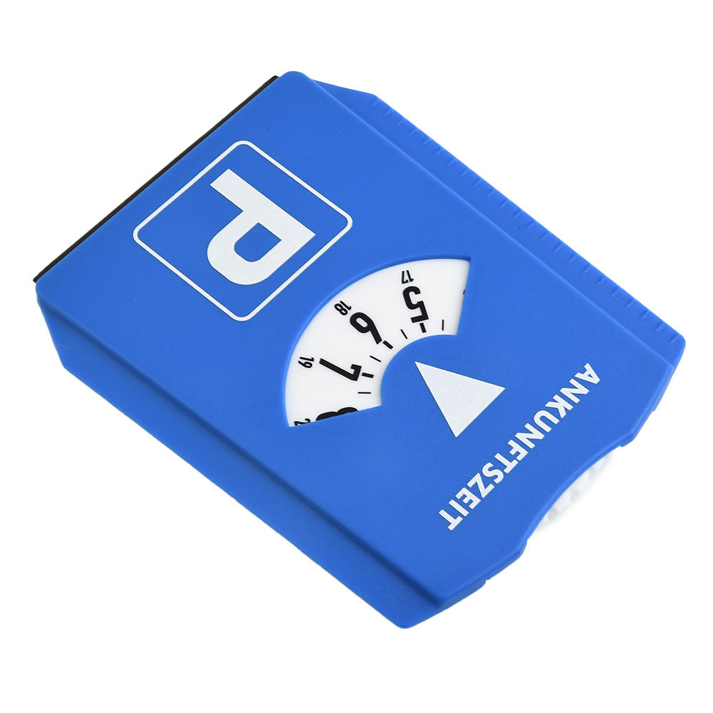 1*Parking Timer Run Stop Switch Parking Disc Parking Meter Running Battery ABS Blue Operated Electronic Practical To Use