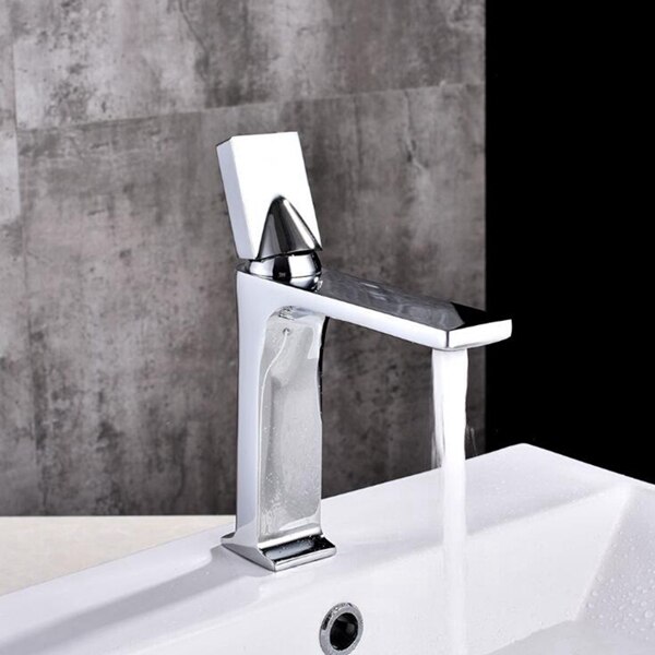 Badkamer Kraan Zwart Enkele Handgreep Koud Schakel... Grandado