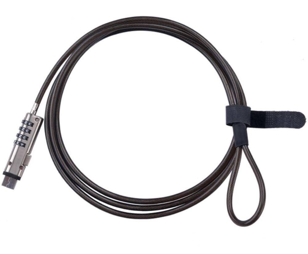 4 Digital USB Laptop Security Cable Lock for Computer (006)