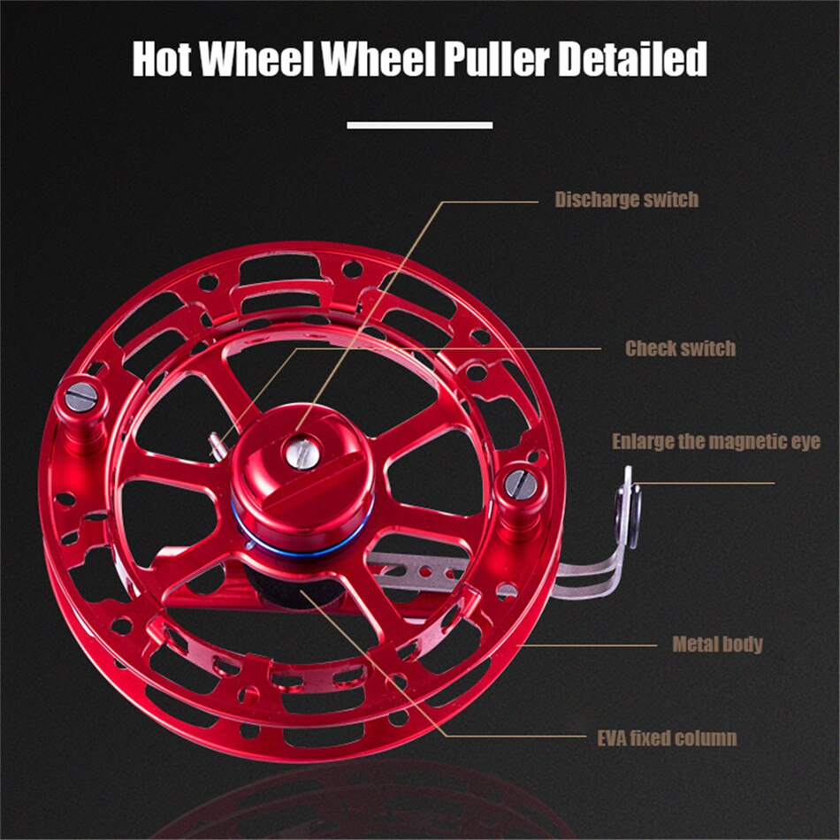 BG105 Wheel Metal Fishing Wheel Fishing Line Wheel Hand Dial Wheel Gossip Wheel Anchor Fish Wheel Spinning Wheel