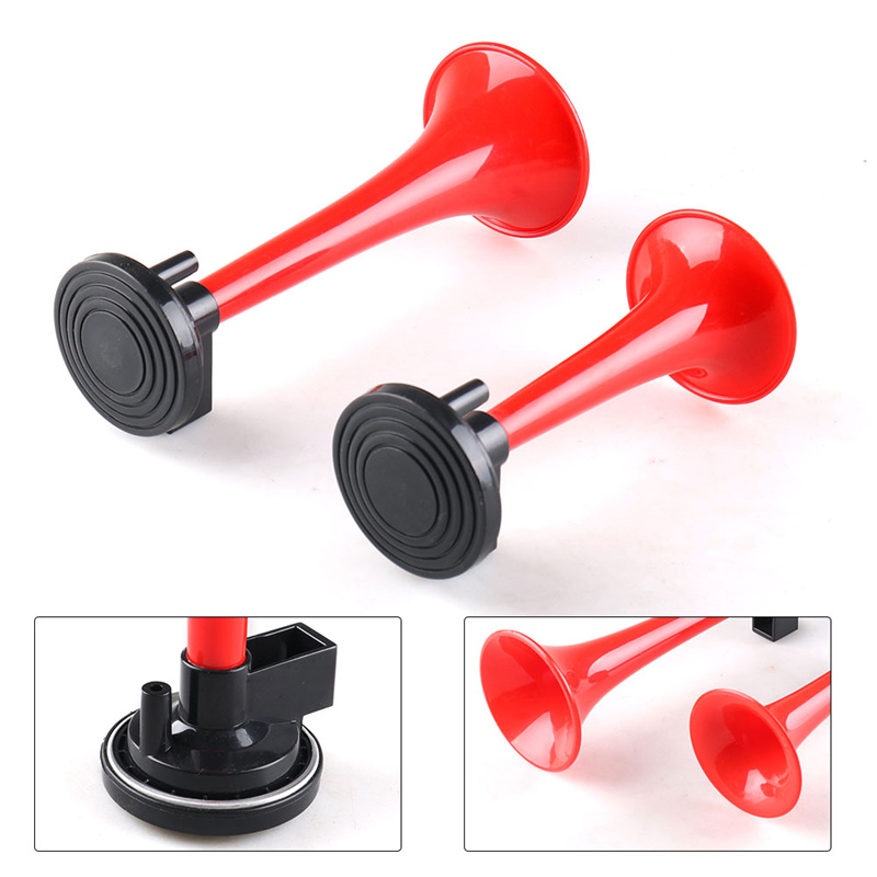 Car Air Horn Air Sound Signal Beep Automobile Horn 12V/24V Loud Electric Horn Sound Speakers Universal For Truck Car Train Boat