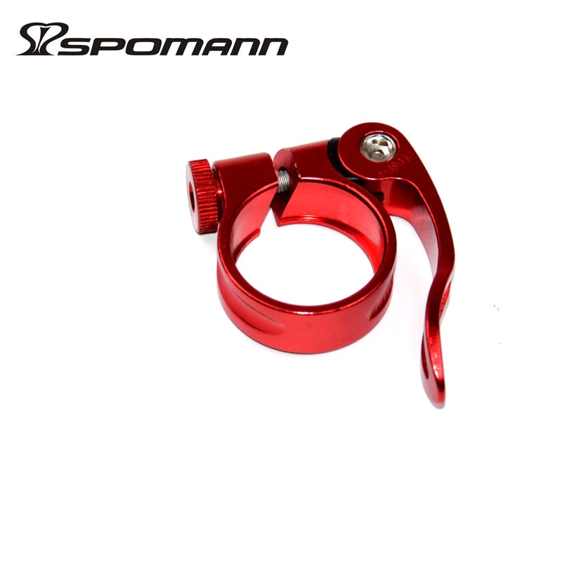 Aluminum Alloy Quick Release Clamp MTB Road Bicycle Seatpost Skewer Clamp Mountain Bike 27.2mm Seatpost Clip