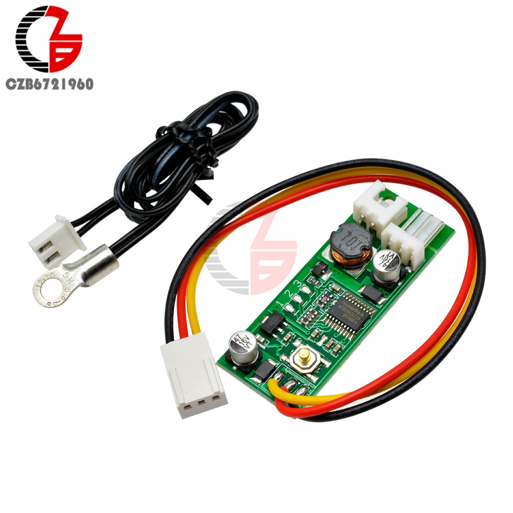 Temperature Speed Controller 1 CH 12V 2-3 Wire DC ... – Grandado