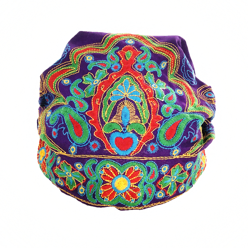 Chapeau pour femmes, Style mexicain ethnique Vintage, broderie de fleurs, Bandanas, imprimé rouge, chapeaux d'hiver pour femmes