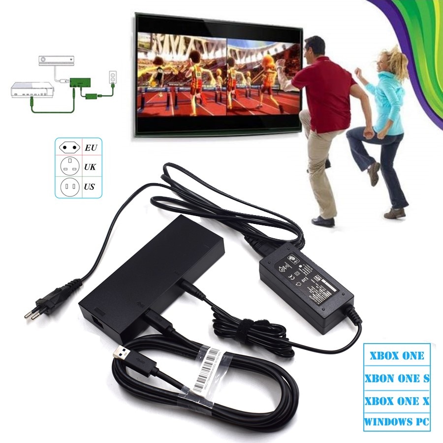 Versie Kinect 2.0 Sensor Ac Adapter Voeding Voor Xbox One S/X/Windows Pc, voor Xboxone Slim/X Kinect Adapter