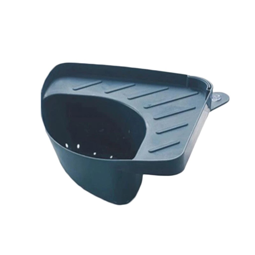 Home Baskets Food Residue Filter Rack Kitchen Drains Sink Strainer Filter Trash Food Catche: Dark Blue