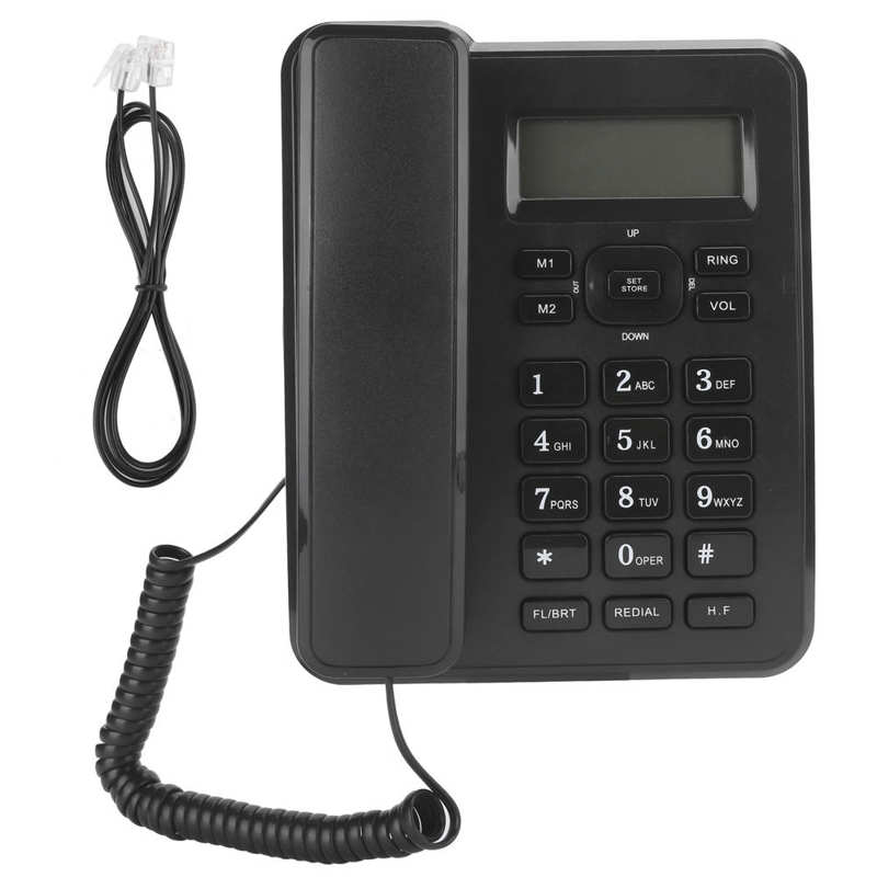 KX-T6001CID Vaste Telefoon Thuis Bedrade Vaste Business Kantoor Snoer Desk Telefoon Abs Thuis Bedrade Telefoon
