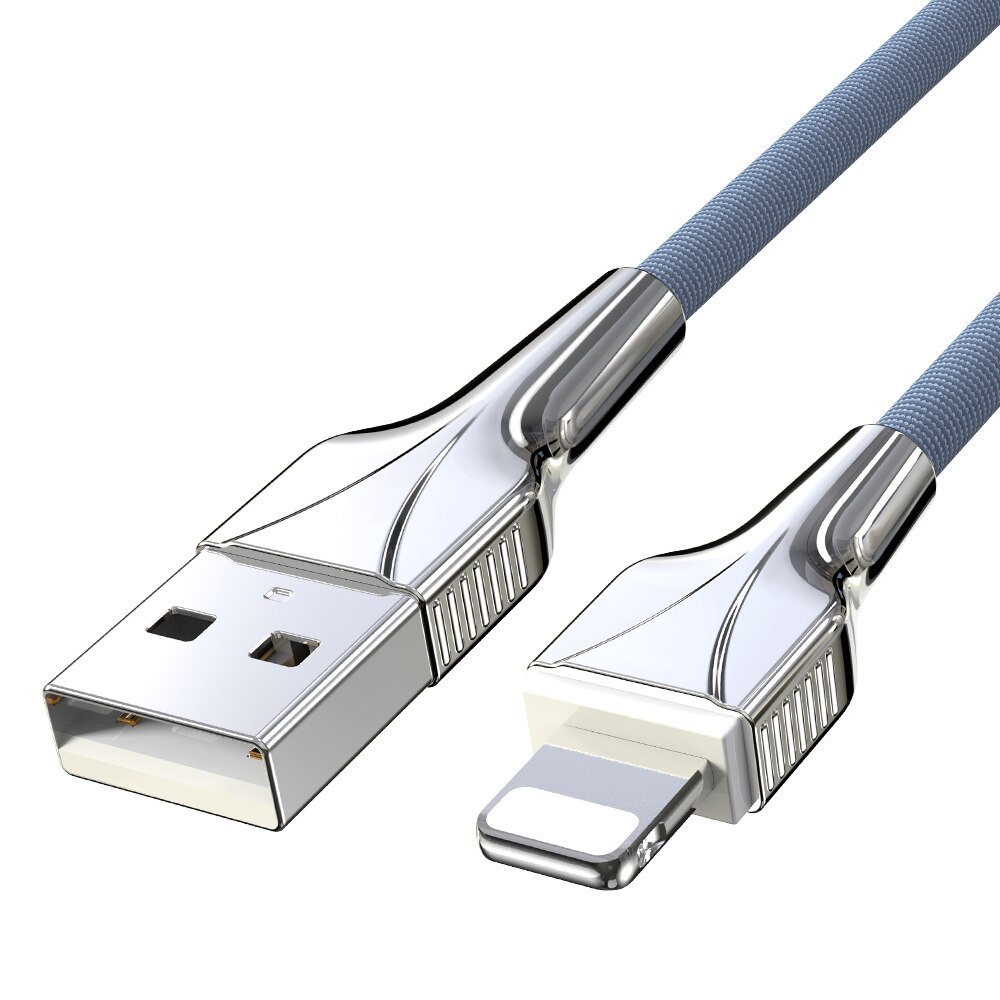 25cm 1m 2m 3m USB Cable for iPhone 8 7 6 6s Plus X XR 11 Pro Max 5 iPad Fast Charging Sync Data Wire original Phone Charger Cord: Silver / 25cm