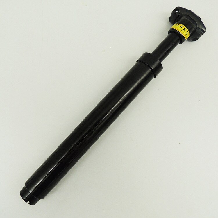 Mountain bike suspension seatpost 30.8mm*300mm/350mm aluminum alloy oil spring suspension seatpost road bike suspension seatpost: Black 30.8X350mm