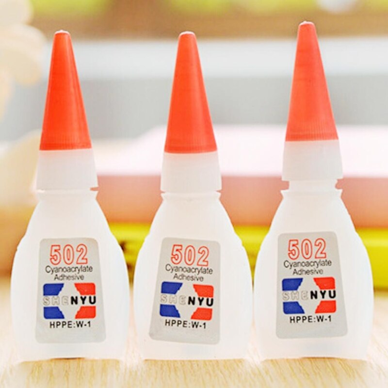 1/2/3/4/5pcs 502 Super Glue Multi-Function Bond Fast Cyanoacrylate Genuine Tools Strong Glue For Office Adhesi W5G0