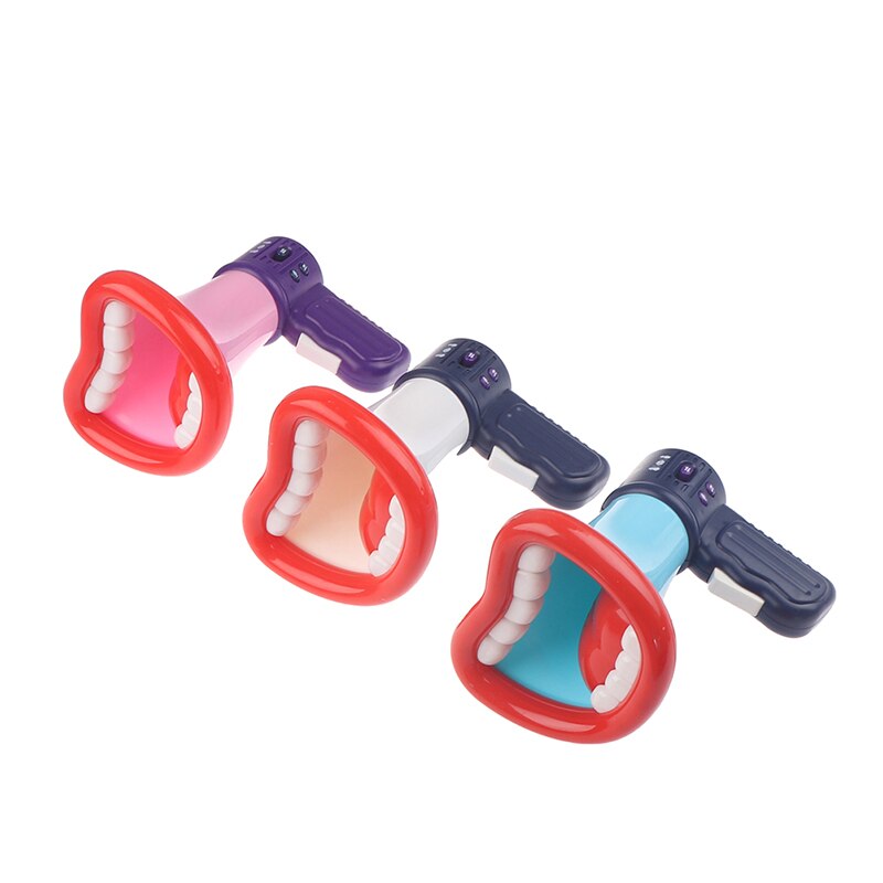 zabawny głos zmieniacz klakson zabawka kolorowa plastikowa gra głośnikowa dla dzieci