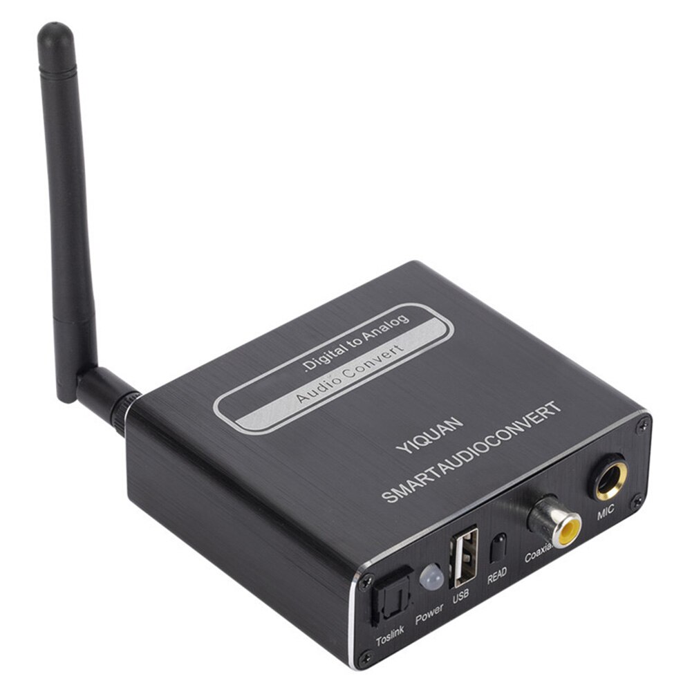 Audio Converter Digital to Analog Adapter Bluetooth-Compatible DAC Board Optical Fiber Coaxial Audio Sound Decoder