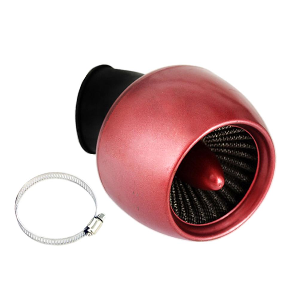 24mm-48mm vinklet hi flow motorcykel luftfilter indsugningsfilter vaskbar genanvendelig til yamaha til honda bobber chopper cruiser