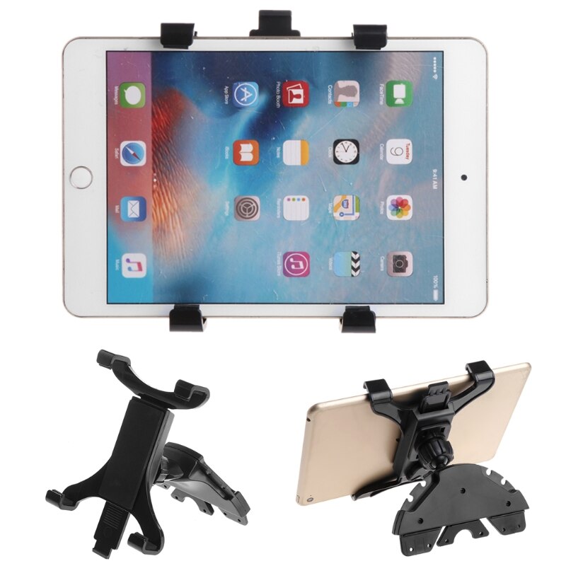 Auto cd-sleuf houder standaard voor ipad 7 to 11 inch tablet pc samsung galaxy tab