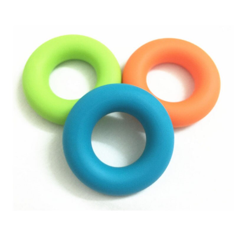Anillo de agarre de mano, terapia de silicona para dedo, gimnasio, ejercitador de Fitness, agarre muscular, equipo de entrenamiento de muñeca deportiva, rehabilitación