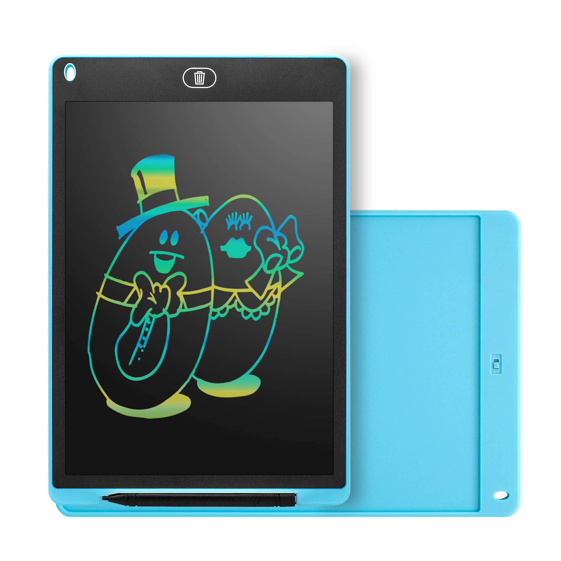 12 Inch LCD Tablet Childrens Sketchpad Color Handwriting With Lock Button Childrens Intelligent Graffiti Painting Tablet