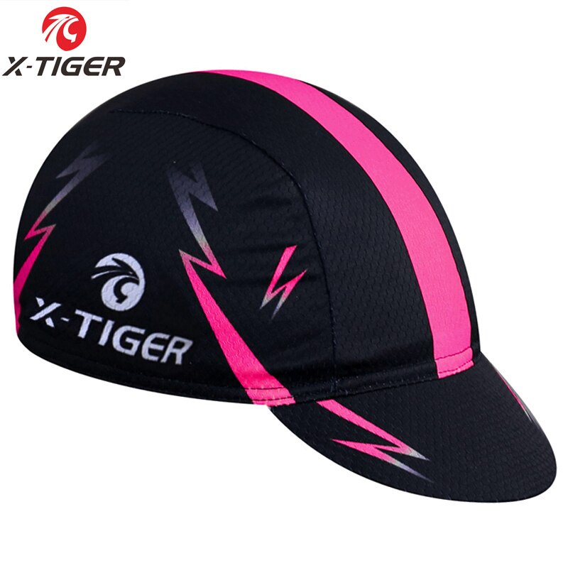 Gorros de Ciclismo de cabeza de Bicicleta de X-TIGER gorra de casco de Bicicleta tamaño libre Bicicleta Anti-sudor gorra de Ciclismo: Rosa