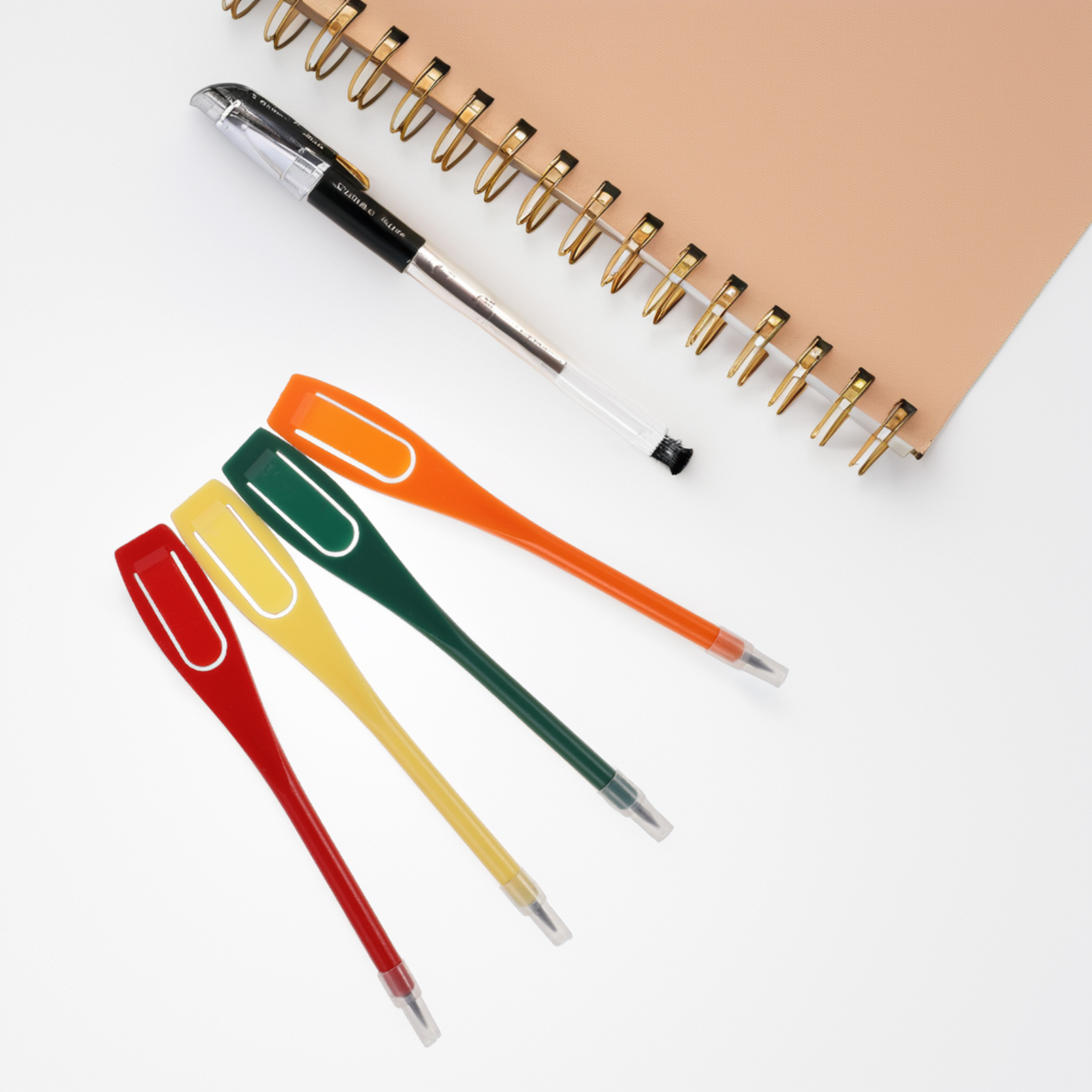 20 lápices de puntuación marcadores plásticos conjunto de lápices con de clip portátil soporte de tarjeta de puntuación para torneos de golf y entrenamiento