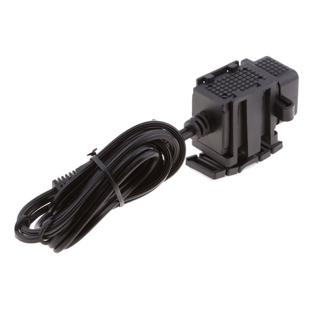 Adaptador de Cable SAE a USB, Cargador USB a prueba de agua, puerto rápido 3.1A para motocicleta, teléfono móvil, tableta, GPS y más