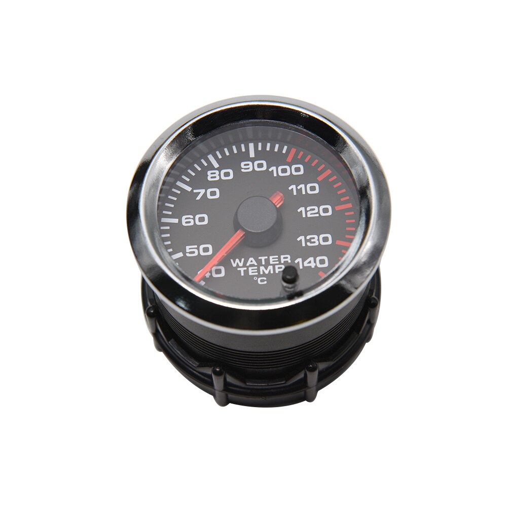52MM Auto Wasser Temperatur Gauge 40-140 Celsius Mit Wasser Temp Joint Rohr Sensor Adapter 1/8NPT 28-40MM 7 Farbe Hintergrundbeleuchtung