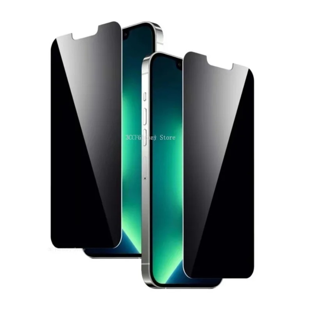 2Pcs Privacy Screen Protector For IPhone 14 Pro Max 12 13 Mini 15 Plus Tempered Glass For IPhone 11 Pro Max 7 8Plus XR XS Max