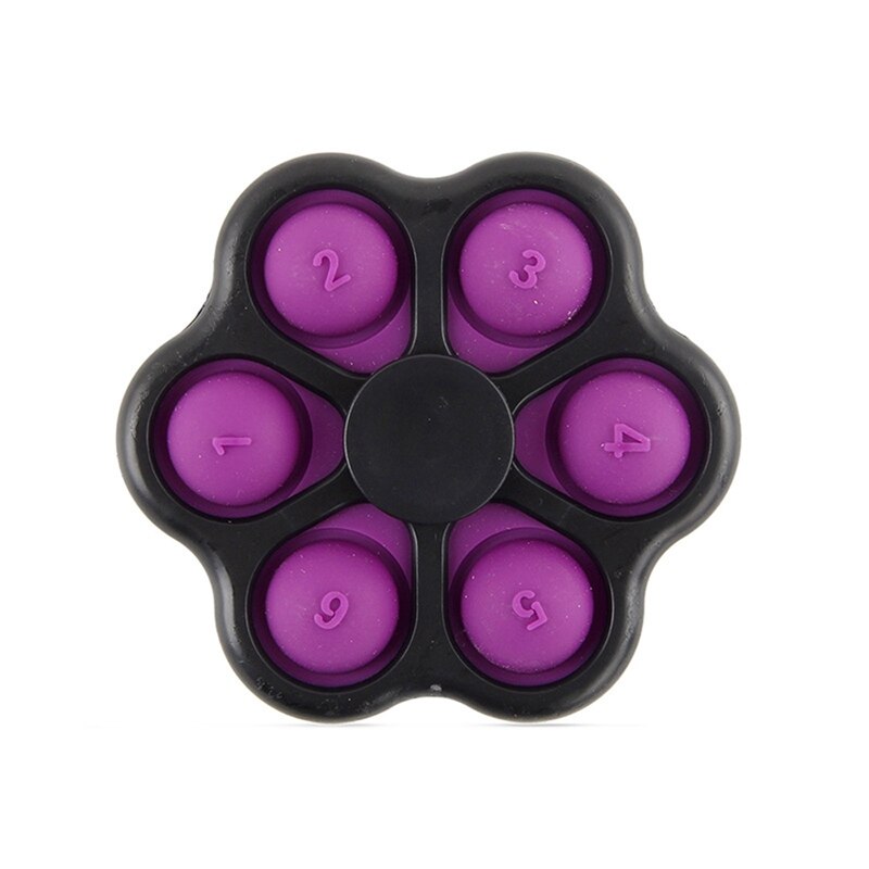 Mini jouet sensoriel anti-Stress 2 en 1 pour enfants et adultes, Spinner, anti-Stress: DT2027BK2