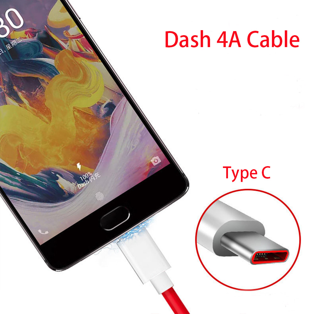 Oneplus 3T 3 5T 5 6T 6 Dash Ladegerät Kabel USB Typ C Dash Kabel Typ- C 4A Schnelle Lade Power Daten Kabel 100 cm/150 cm/200 cm