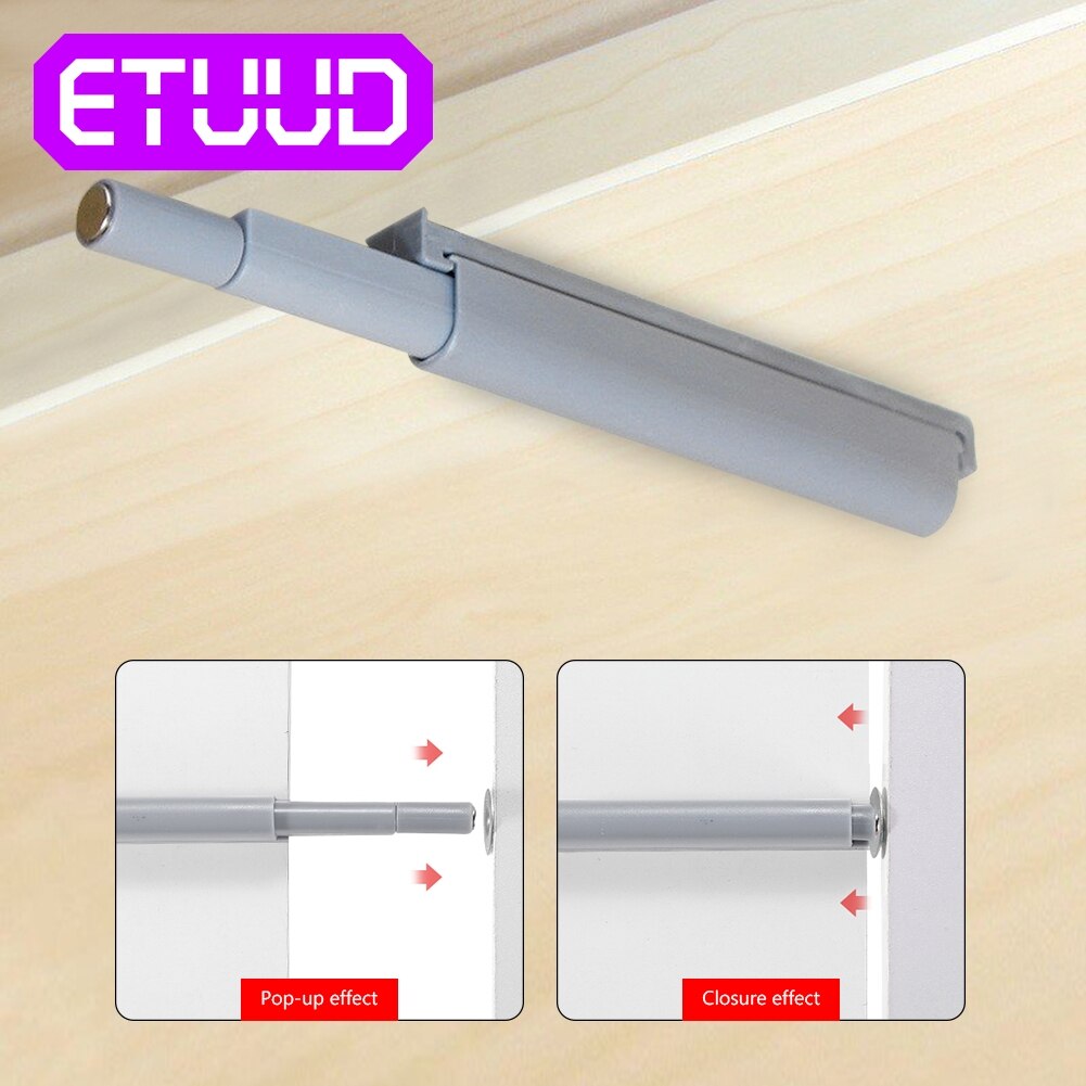 Damper Cabinet Catches Latch Cupboard Push Hidden Kitchen Pulls Stop Drawer Soft Handle Furniture Hardware Cabinet Damper Buffer