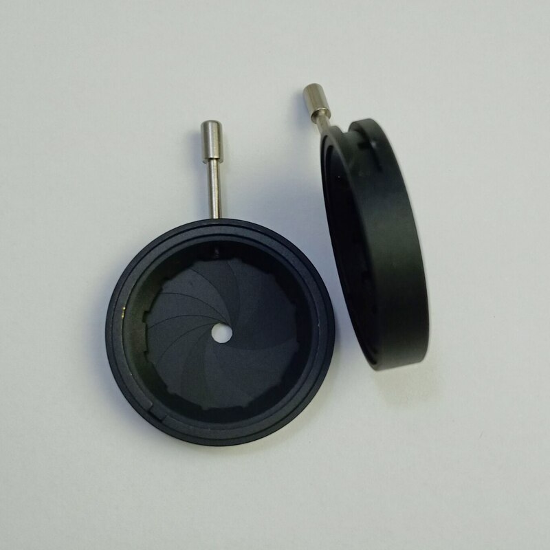 1 Pc 1-20 Mm Digitale Camera Microscoop Concentrator Verstelbare Iris Diafragma Diafragma Condensator 12 Pcs Bladeren