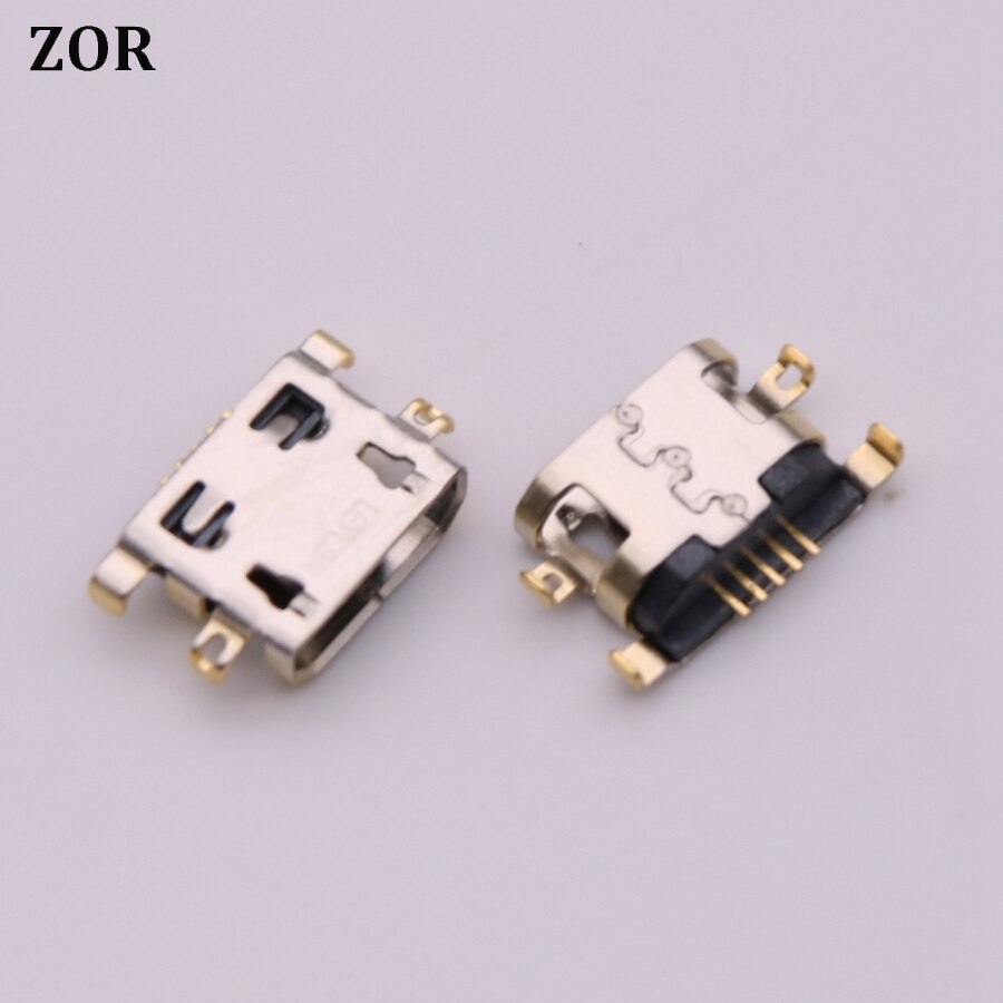 50 Uds para Lenovo K6 nota K6Note K53a48 Mini Puerto de carga micro USB conector hembra conector de enchufe