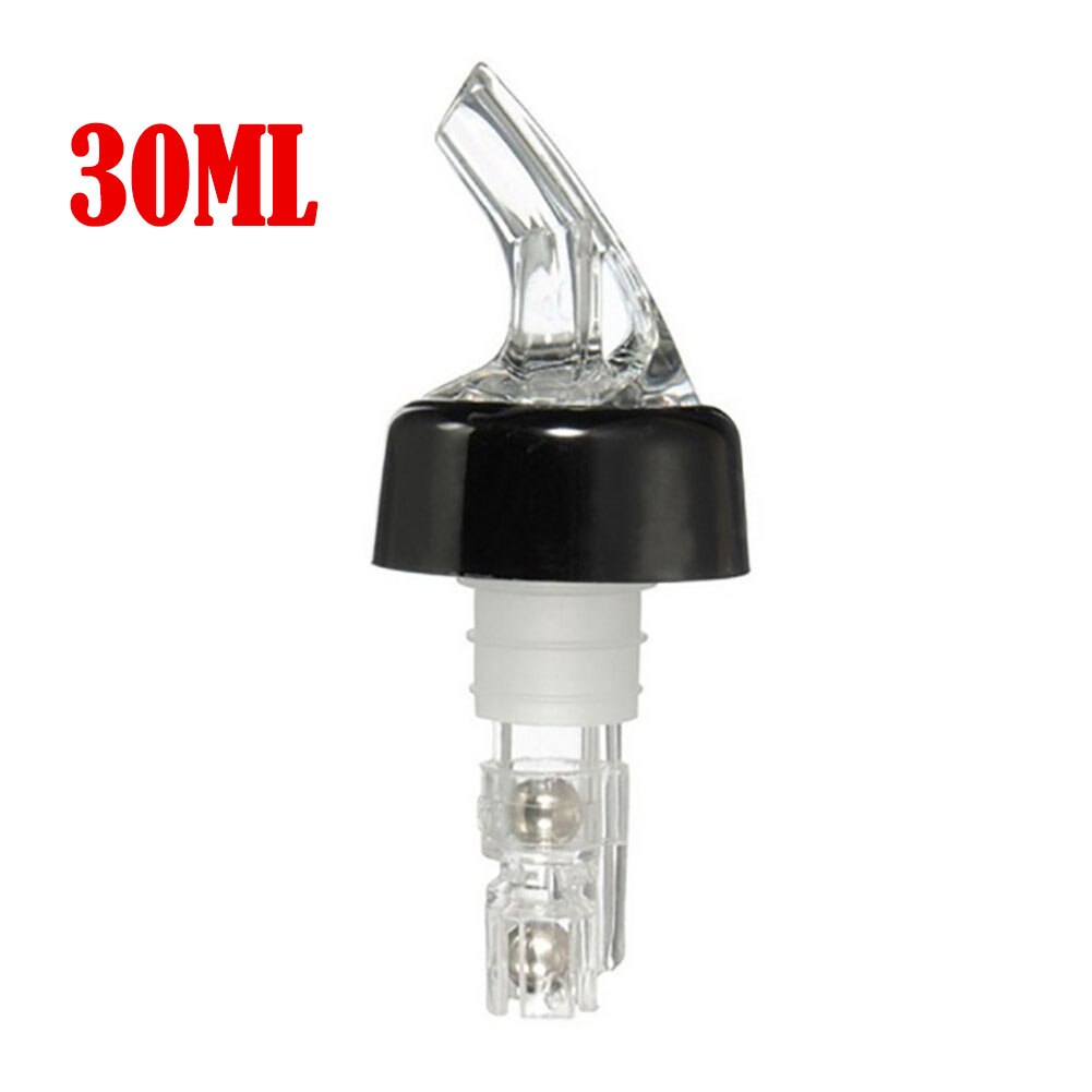 20ml/30ml Quantitative Wine Pourer Durable Leak-proof Food Grade Stainless Steel Wine Pourer Kitchen Supplies Wine Pour Tool: Transparent 30ML