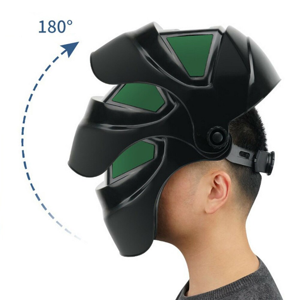 Schweiß Helm Solar- Auto Verdunkelung MIG MMA TIG Elektrische Schweißen Maske Helme Schweißen Objektiv Für Schweißen Maschine 28x20x18cm