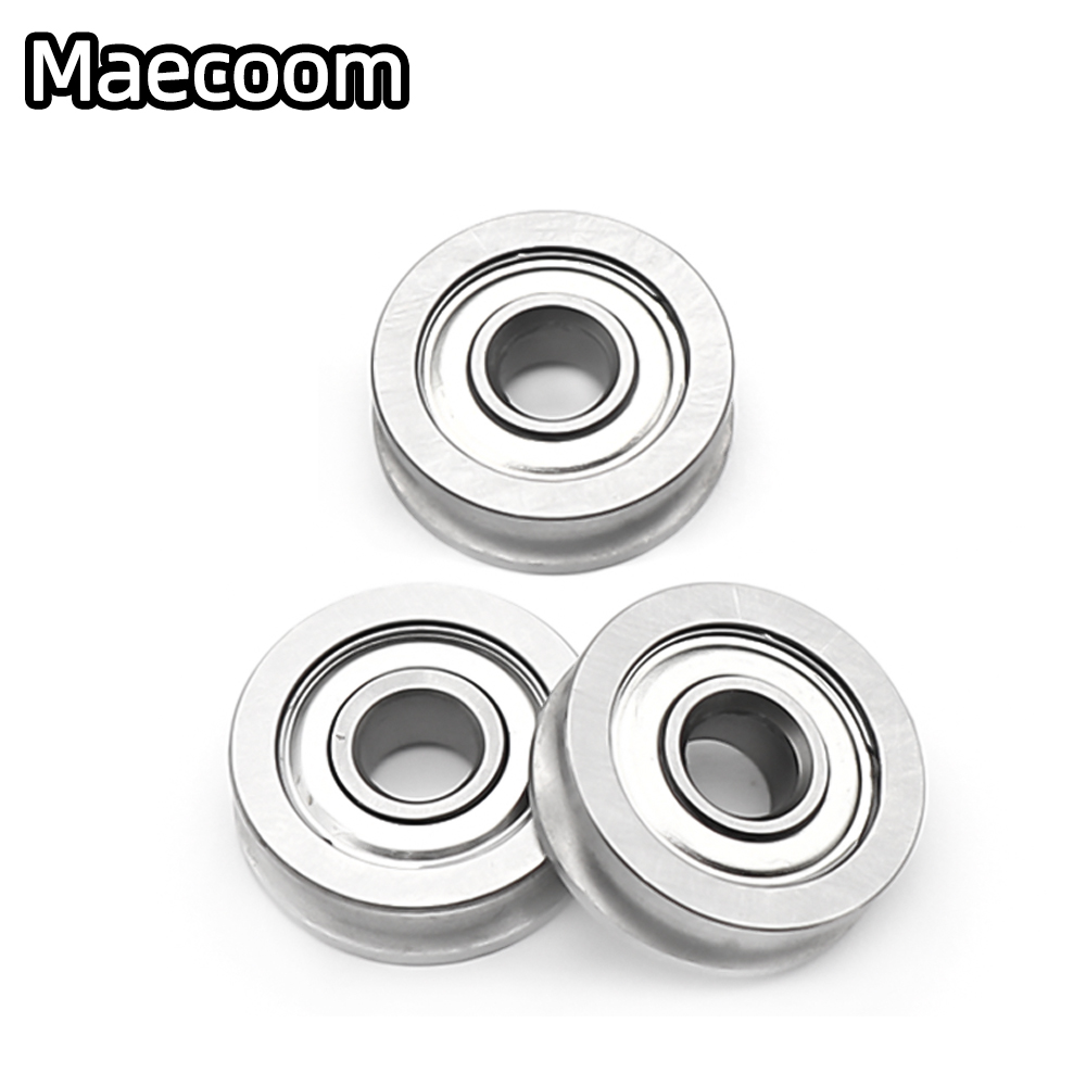 1/5/20/100 stück u-nutlager,  u604zz 4 13 x 4mm räder für 3d drucker-umlenkriemenrollen, führungsschiene, 604uu extruderteile