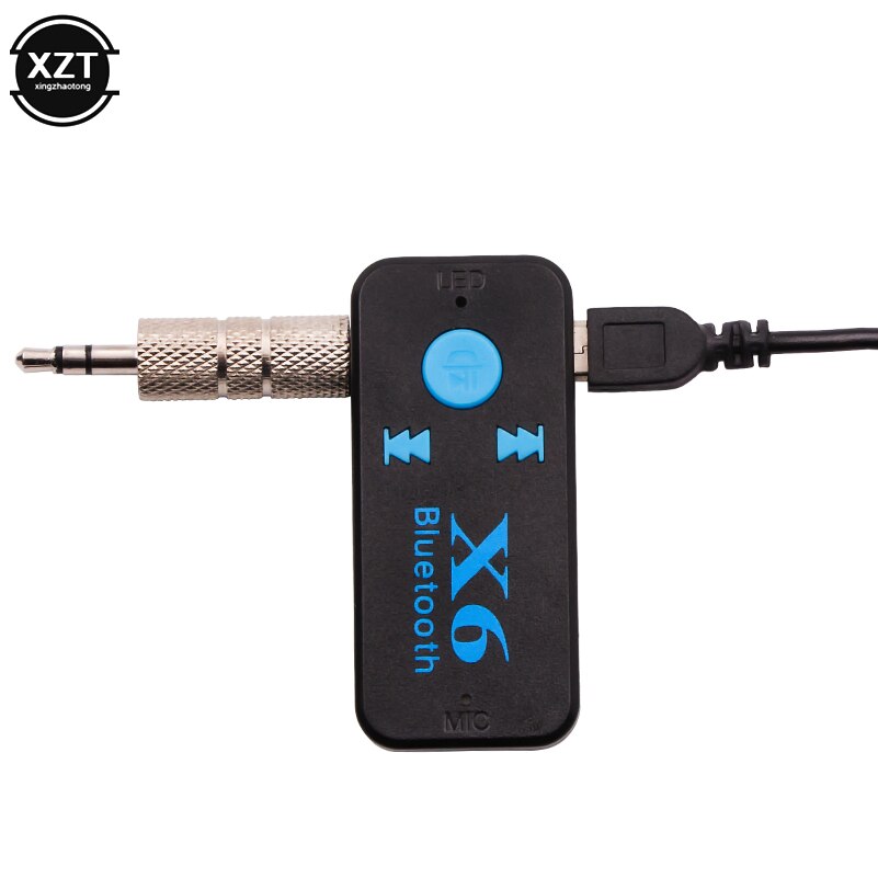 Bluetooth 4.1 Draadloze Usb-ontvanger Bluetooth Audio Adapter 3.5Mm Jack Aux Tf Kaartlezer Microfoon Handsfree Bellen Ondersteuning