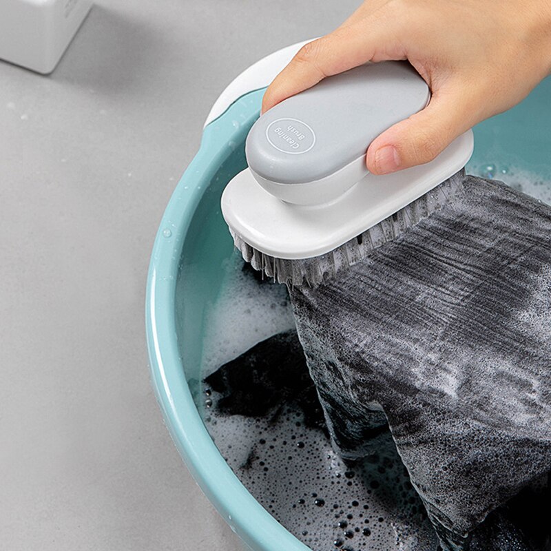 Handle Laundry Brush Washing Flexible Scrub Brush Soft Hair Cleaning Brushes Brushes Cleaner Household Cleaning Tools