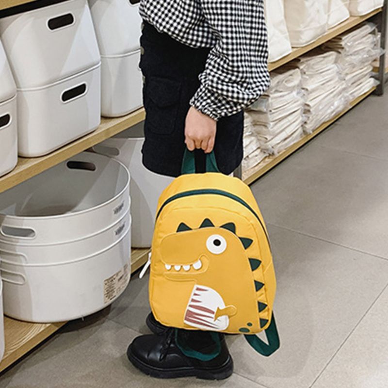 Kids Girls Cute Dinosaur Backpack Children Schoolbag Rucksack Cartoon Daypack