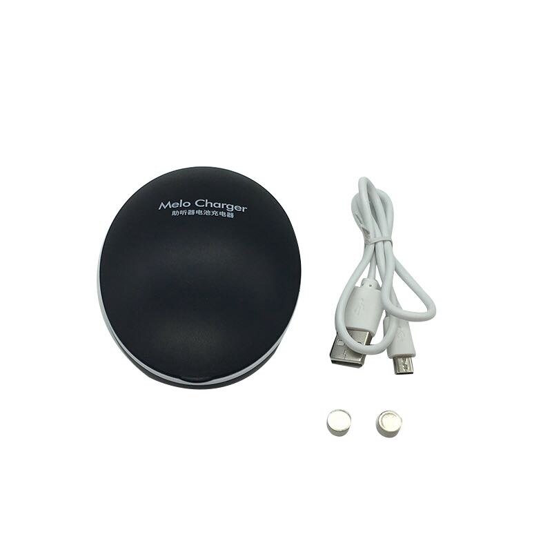 Rechargeable Hearing Aid Batteries A13 A43 and Charger for BTE Hearing Aids Sound Amplifiers Battery 13A PR48