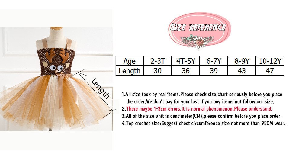 Costumes de noël pour filles cerf Tutu robe avec bandeau fille carnaval Costume ensemble pour enfants Costumes de nouvel an robe de fête