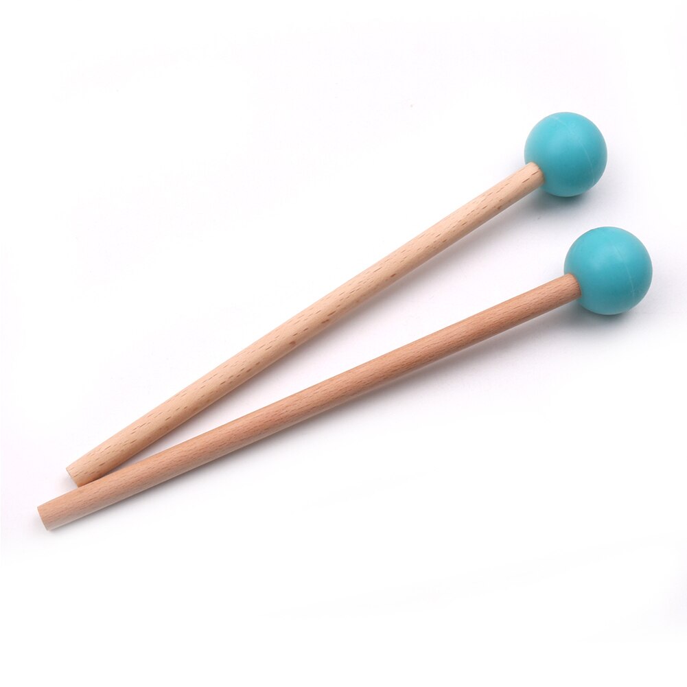 2pcs Tongue Drum Mallet Xylophone Marimba Drumstick Musical Percussion Instrument for Children Kids Adults: Blue