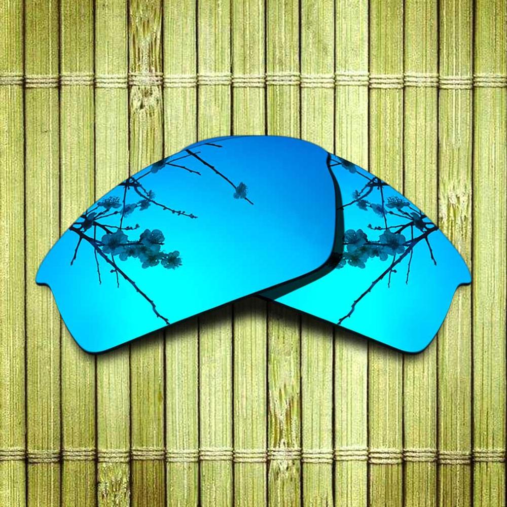 Polarized Replacement Lense For-Oakley Bottlecap Sunglasses Frame True Color Mirrored Coating - Options: Blue