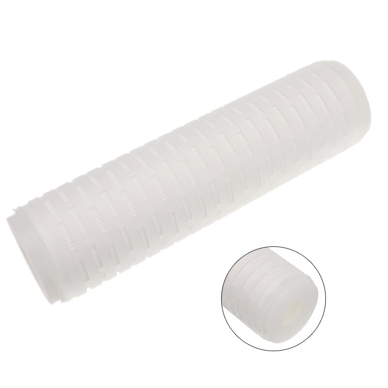 Filtre à Membrane en polypropylène pour le filtrage du vin 10 "élimination des bactéries de Purification 0.22μm cartouche filtrante renforcée à la maison