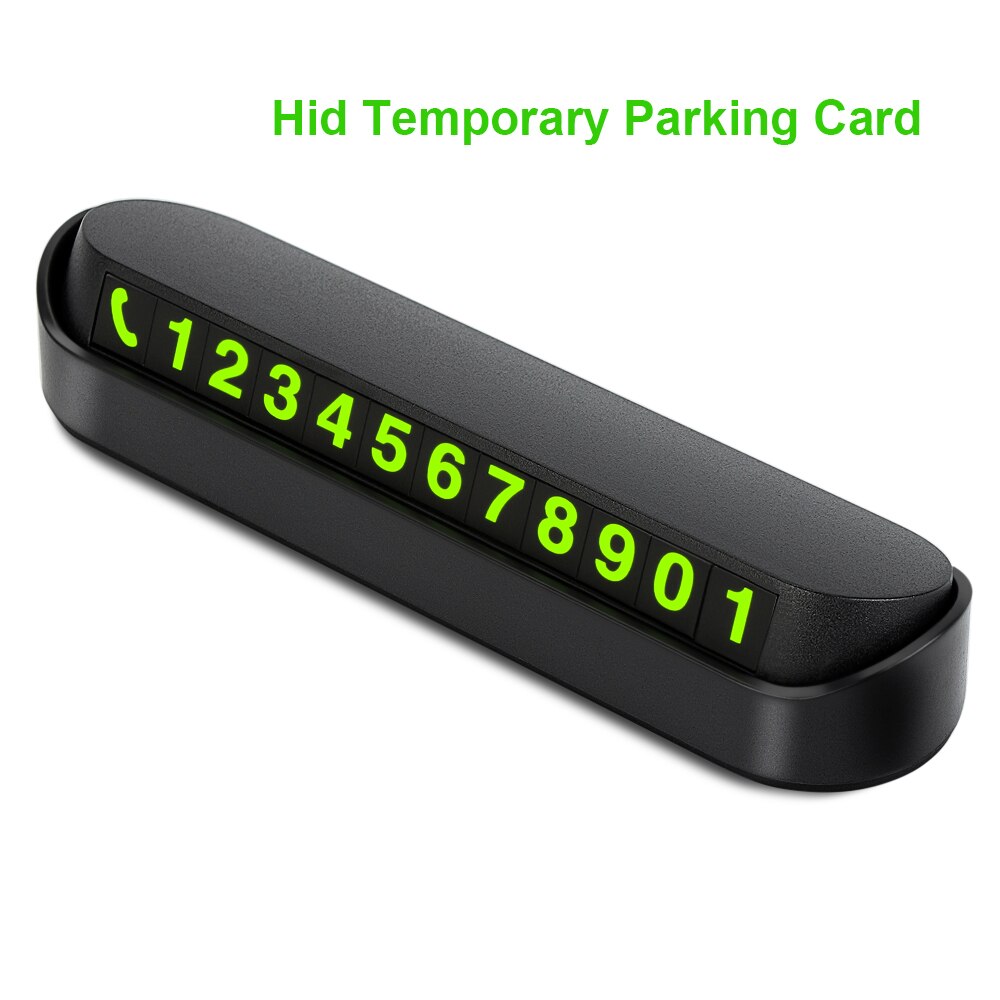 hid Car Styling Temporary Parking Card Sticker Phone Number Card Park Stop for Toyota Cadillac Fiat Volvo Peugeot BMW Ford VW